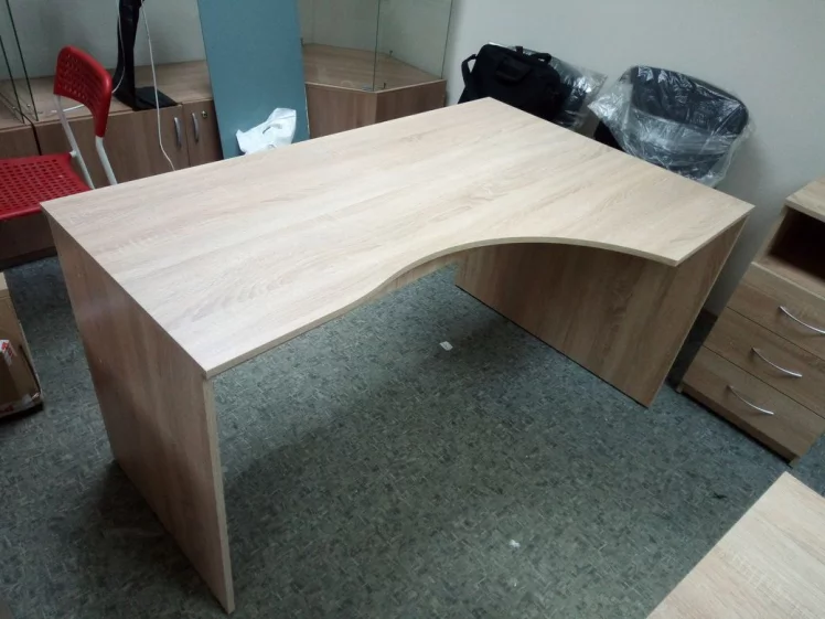 Стол письменный правый SET140-1 R Дуб Cонома Cветлый_1