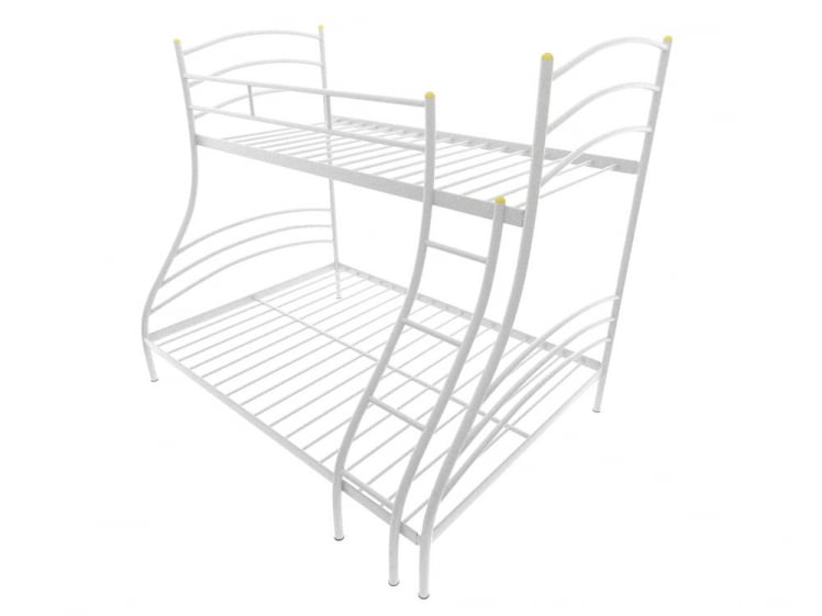 Кровать двухъярусная Глория 1400х2000 Белый_0