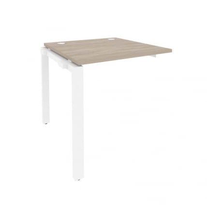 Наборный элемент рабочей станции на П-образном м/к ONIX O.MP-1.NRS-0.8 Дуб Аттик/Белый_0