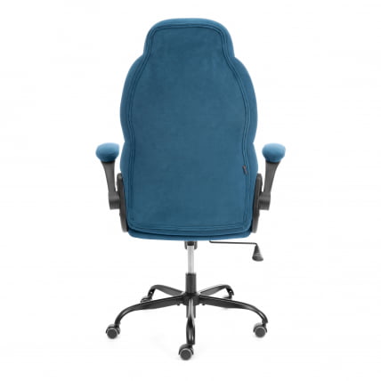 Кресло геймерское BAZUKA metalBL велюр, синий, 32_3