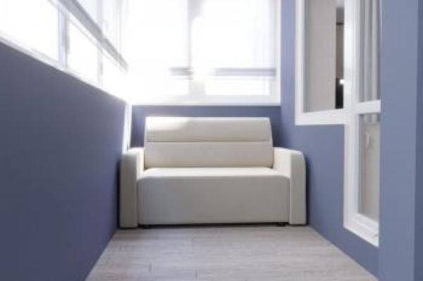 Диван прямой Уппса (Berhouse) Цвет фасада: Серый велюр; Тип: Прямой; Материал фасада: Металл/Велюр_3