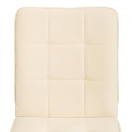 Кресло ONE флок , молочный, 4_5