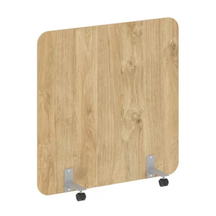 Перегородка на металлических опорах, на роликах R-line DP.R-120-120 Тиквуд Светлый_0