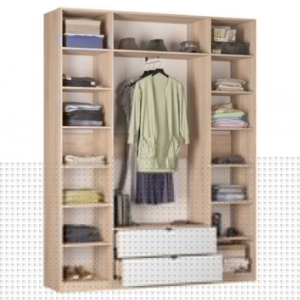 Шкаф распашный R-230х180х45-2-TR-M(ЯАС)_1