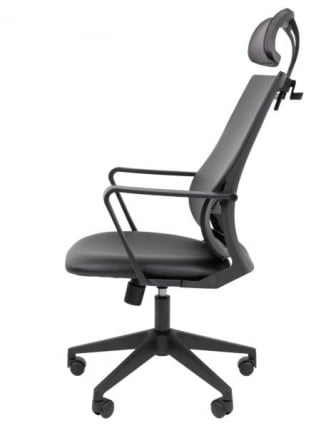 Кресло руководителя Chairman 545 экокожа Черный_14