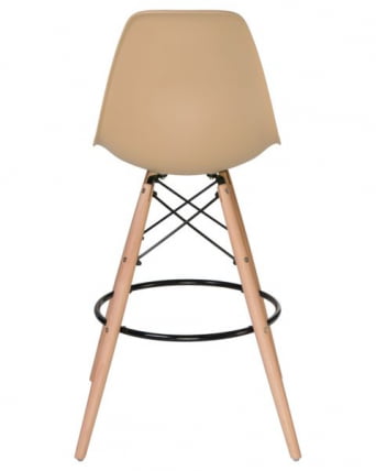 Стул барный ДОБРИН ДСВ БАР (ножки светлый бук, цвет сиденья бежевый (ГР-03)) 2 шт / DOBRIN DSW BAR (GR-03))_5