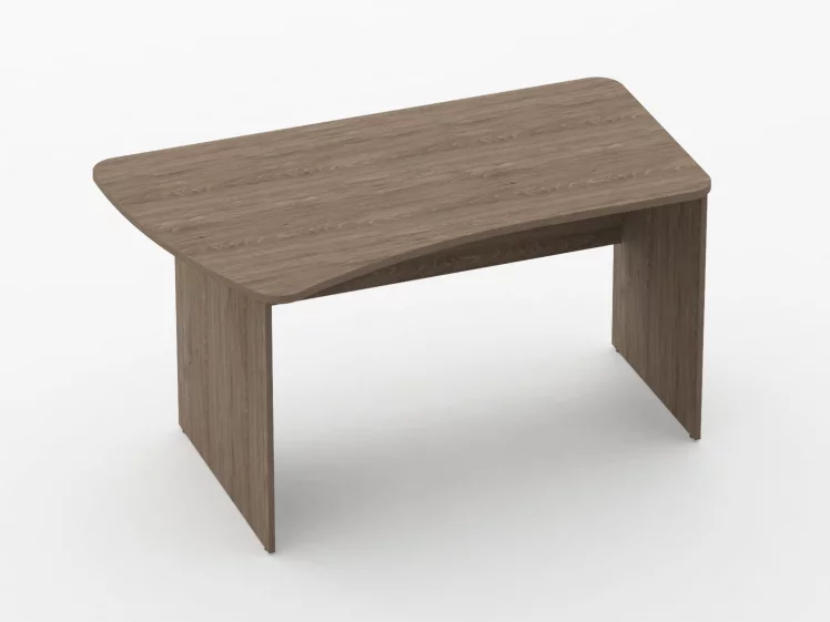 Стол эргономичный Glassy 1.12.14Л Дуб Верцаска_0