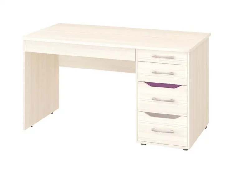 Стол компьютерный с надстройкой Мегаполис 55.14 55.19 Сосна Астрид_1