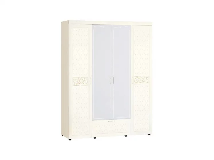 Шкаф четырехдверный с зеркалом Тиффани 93.14_0