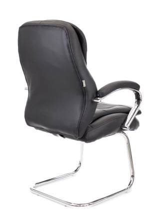 Кресло для посетителей Everprof Valencia CF Экокожа Черный_3