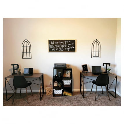 Стол на металлокаркасе BRABIX LOFT CD-002 Мореный дуб_13