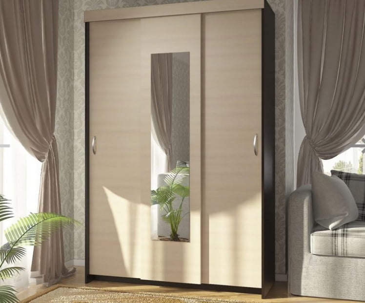 Шкаф-купе Комфорт 9-М Белый_2