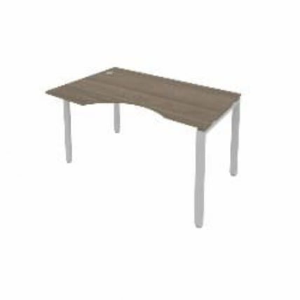 Стол письменный METAL SYSTEM Б.СА-2 Л Вяз/Серый_0