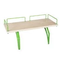 Полка задняя к столам Polka_z 1/600 (Polka_z 7/600) Клен Зеленый_0