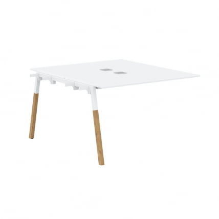 Рабочая станция Forta FIWST 1113 Белый премиум Дуб Гамильтон_0