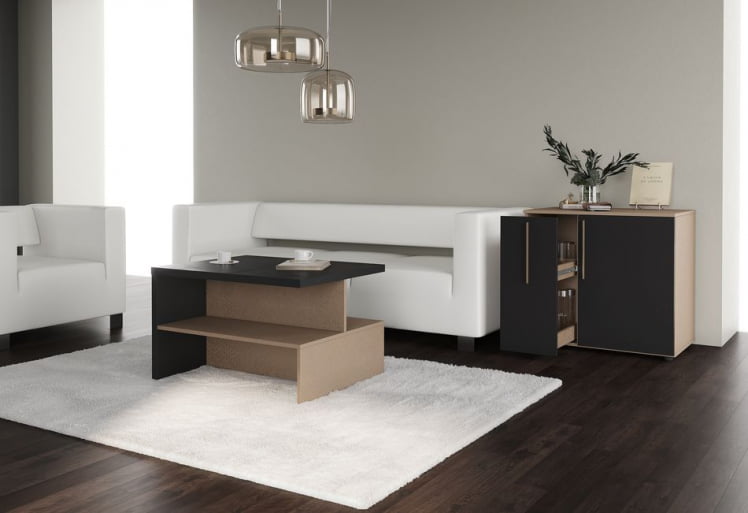 Зона для посетителей VELION №4 Яшма черный Кобра_0