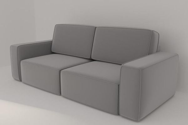 Диван прямой Сунндал (Berhouse) Цвет фасада: Левис 08 велюр; Тип: Прямой; Материал фасада: Металл/Велюр_2