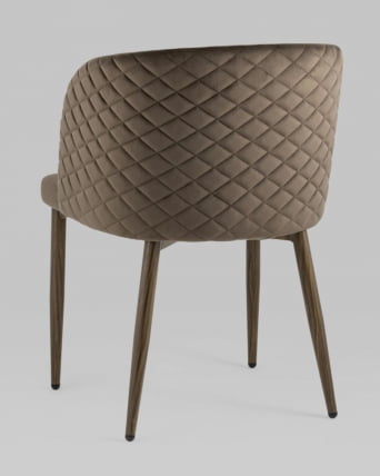 Стул Оскар велюр коричневый 2 шт_3