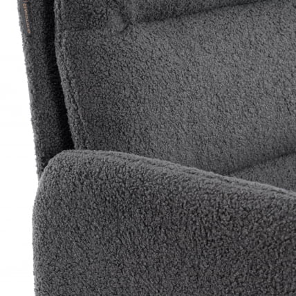 Кресло Dover хром букле, серый, barni grey_6