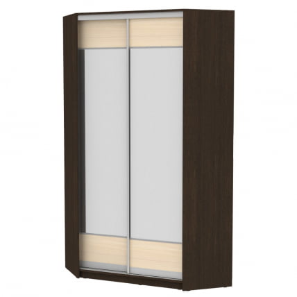 Шкаф-купе Белла(H10)2200х1153х1153(Венге-ДМ-D8D8)_0