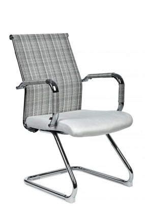 Кресло Art RCH 6017G Серо-белый_0