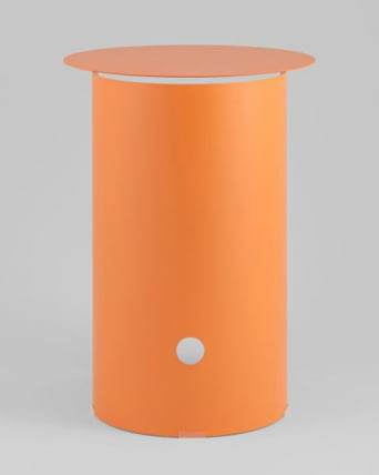 Журнальный столик Floire металл оранжевый_7