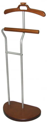 Вешалка костюмная Д 10 Металлик/средне-коричневый_0