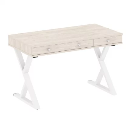 Стол письменный HOME OFFICE VR.SP-1-118.M Денвер Светлый/Белый металл_0