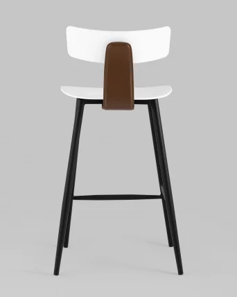 Стул полубарный ANT (Б) пластиковый Белый_4