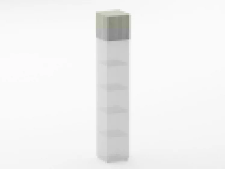 Антресоль Twin 16.13.13Л Дуб Сантана светлый_0