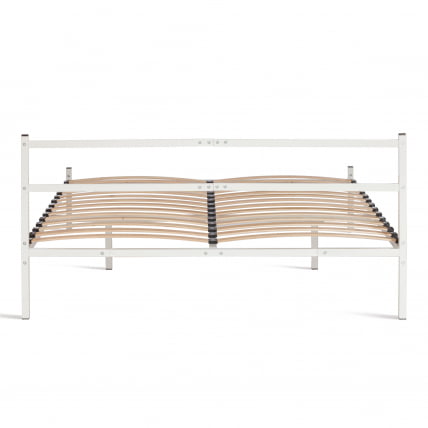 Кровать Marco металл, 160*200см, белый_4