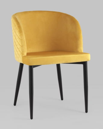 Стул Оскар велюр оранжевый набор 2 шт_0