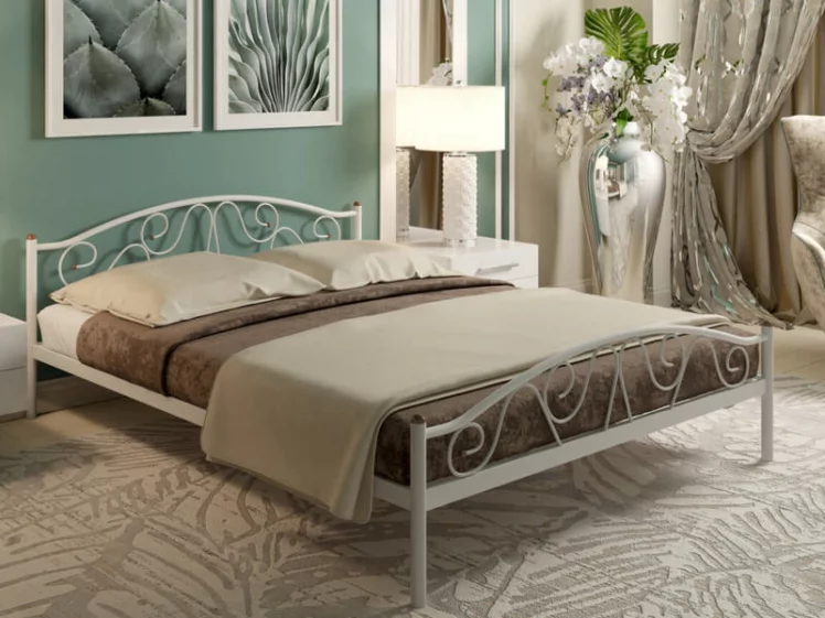 Кровать Ангелина Plus 1800х1900 Коричневая_1