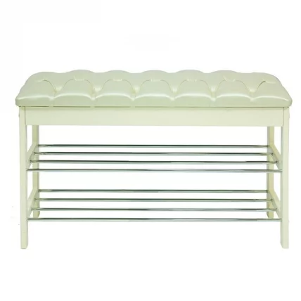 Банкетка Грейс Дуб шампань Кремовый_0