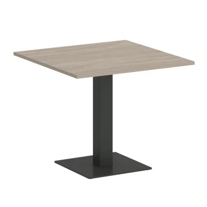 Стол журнальный квадратный HOME OFFICE VR.SP-5-90.2 Дуб Аттик/Антрацит металл_0