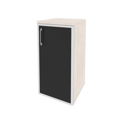 Шкаф низкий узкий правый ONIX O.SU-3.2R(R) black Денвер Светлый_0
