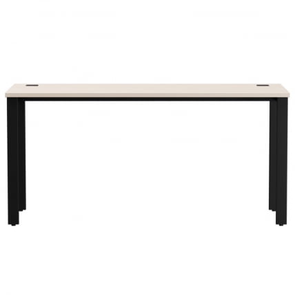 Стол прямой на металлокаркасе, опоры 90 гр Everprof EVO 254S008 Кашемир Черный_1