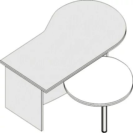 Конференц-приставка Л.Б-11 Орех_0