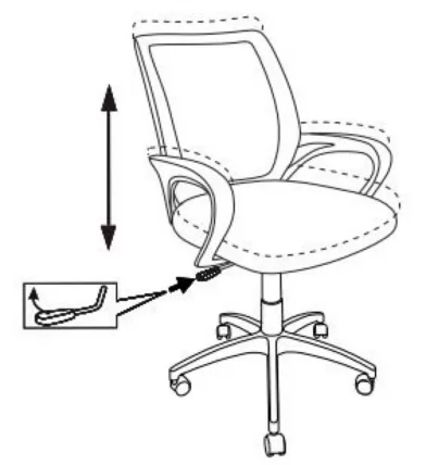 Кресло офисное Бюрократ CH-695NLT Синий_4