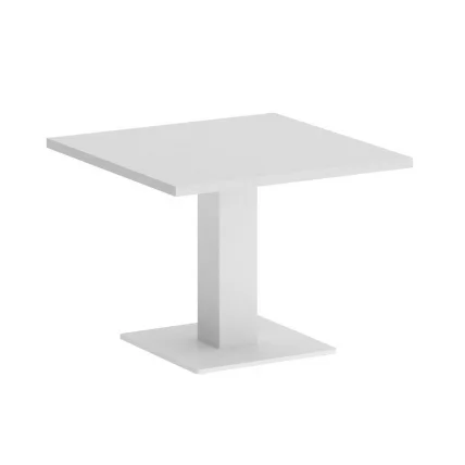 Стол журнальный квадратный HOME OFFICE VR.SP-5-60.2G Белый/Белый металл_0