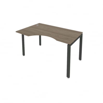 Стол письменный METAL SYSTEM Б.СА-2 Л Вяз/Антрацит_0