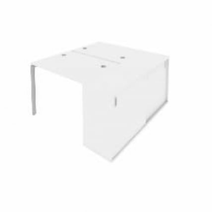 Рабочая станция с опорным шкафом-купе Metal SystemБ.Б.РС-СШК-1.1 Белый/Серый_0