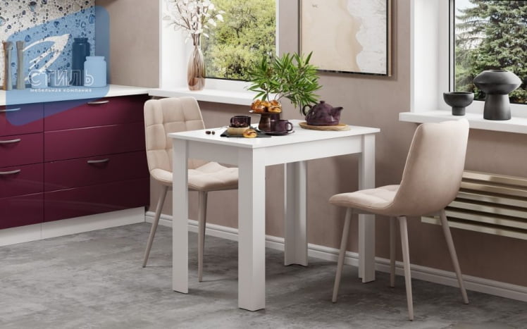 Стол обеденный Лайт СТ 001 Дуб сонома светлый_1