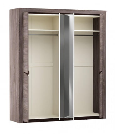 Шкаф для одежды Лючия 33.01 Ясень анкор темный Венге_1