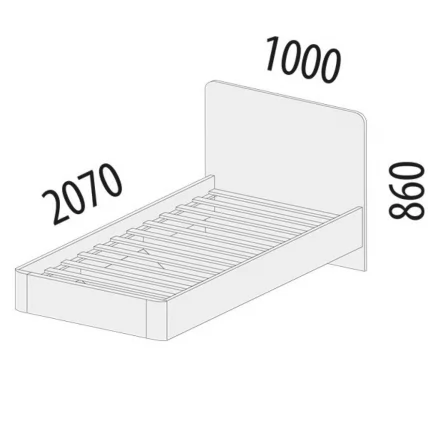Кровать Аляска 501.10_9