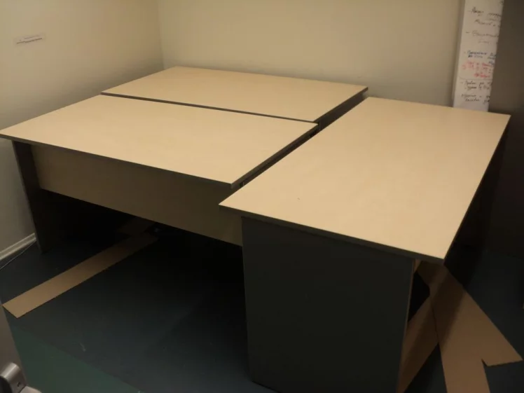 Стол письменный СП-3 Клен/металлик_4