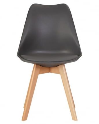 Стул обеденный ДОБРИН ДЖЕРРЙ СОФТ (ножки светлый бук, цвет сиденья темно-серый (Г-04)) 4 шт / DOBRIN JERRY SOFT (G-04))_6