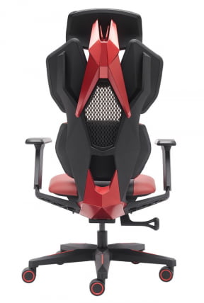 Кресло геймерское Everprof Tiger Экокожа Красный_5