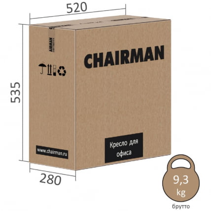 Детское кресло CHAIRMAN KIDS CH106 с подножкой Голубой_5