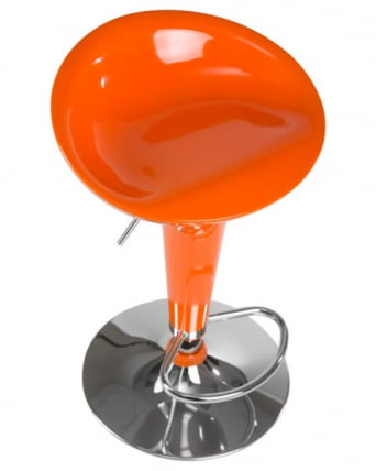 Стул барный ДОБРИН БОМБА (оранжевый) 2 шт / DOBRIN BOMBA_7